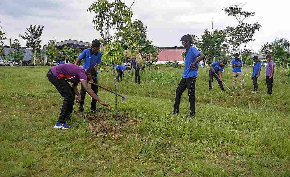 Students are taught a host of skills when they head to the institution set up by MySkills Foundation in Kalumpang, Hulu Selangor. u00e2u20acu201d Picture by Miera Zulyana
