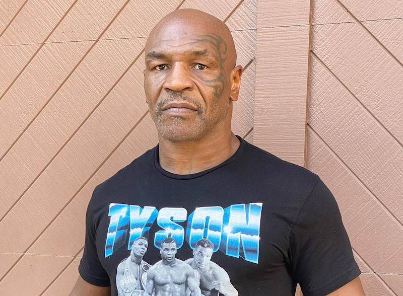 The World Heavyweight champion previously blamed cocaine and alcohol for his weight gain. u00e2u20acu201d Picture from Instagram/Mike Tyson