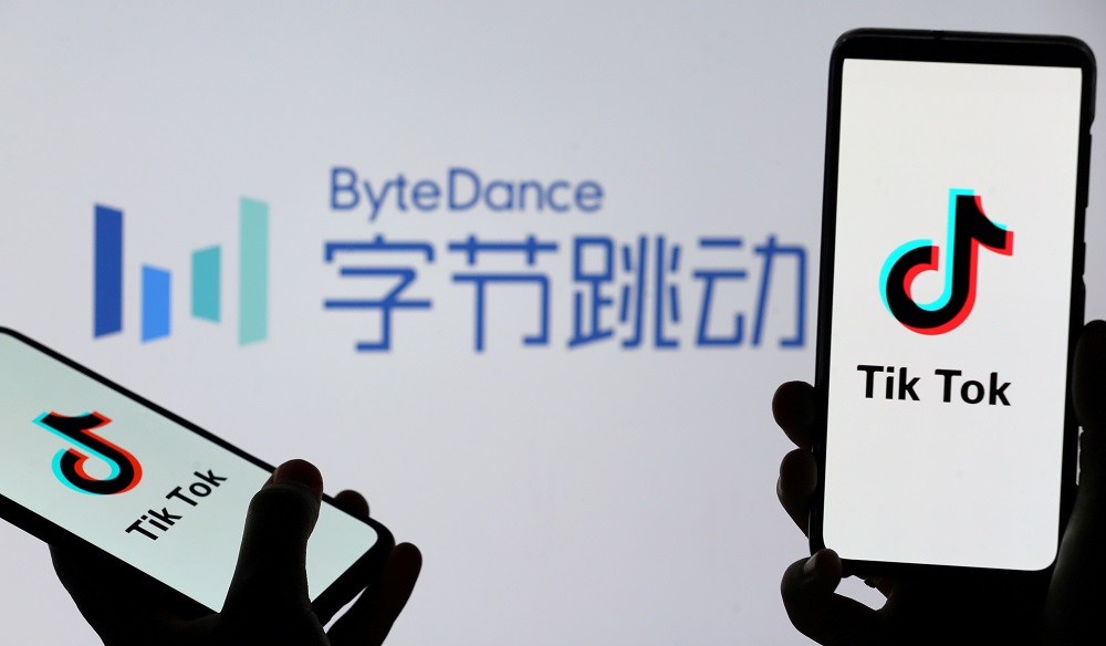 ByteDance has said it will create a US subsidiary, TikTok Global, that will be part-owned by Oracle and Walmart. — Reuters pic