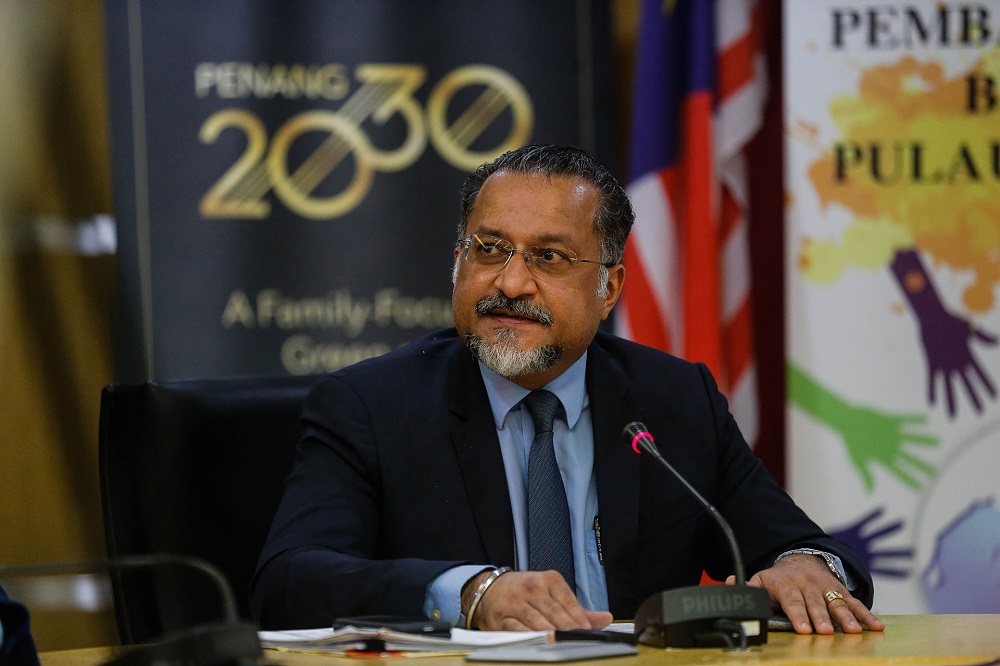 State Exco Jagdeep Singh Deo at a press conference at Komtar in George Town September 2, 2020. u00e2u20acu201d Picture by Sayuti Zainudin
