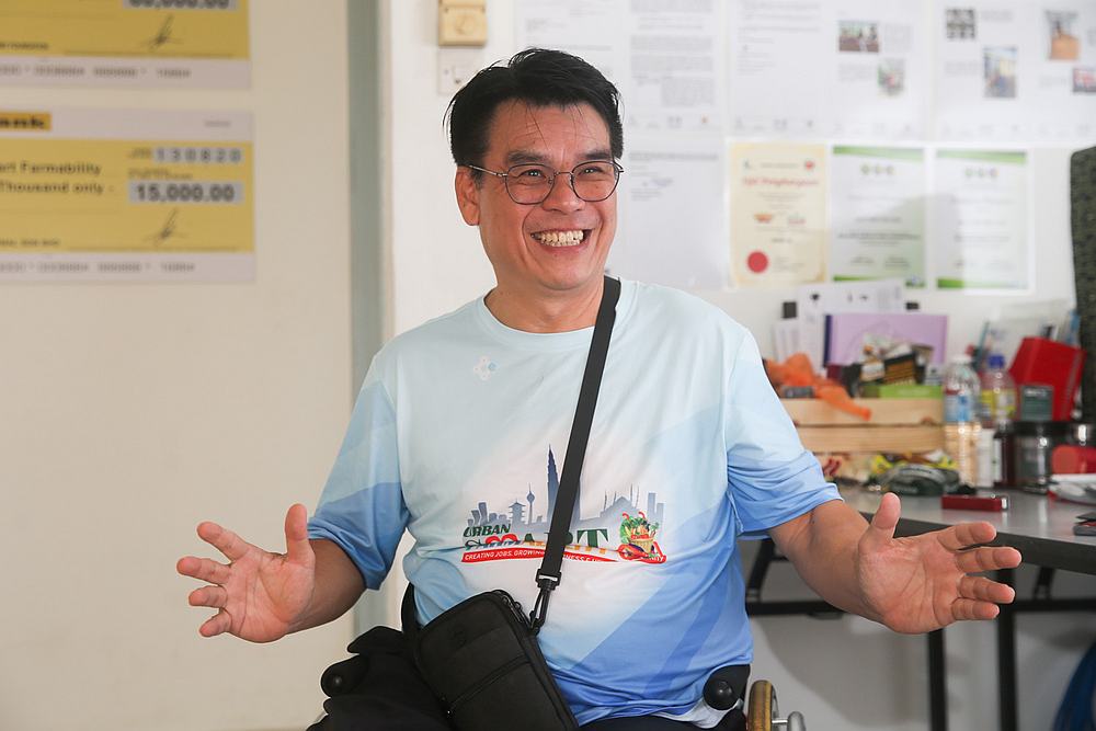 Tang says he is also looking for more NGO’s to work with, to help more underprivileged communities around the country. — Picture by Choo Choy May