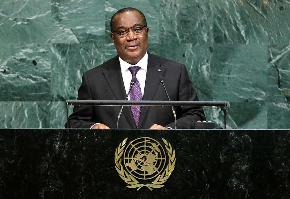 Togo Prime Minister Selom Komi Klassou addresses the 72nd United Nations General Assembly in New York September 21, 2017. u00e2u20acu201d Reuters pic
