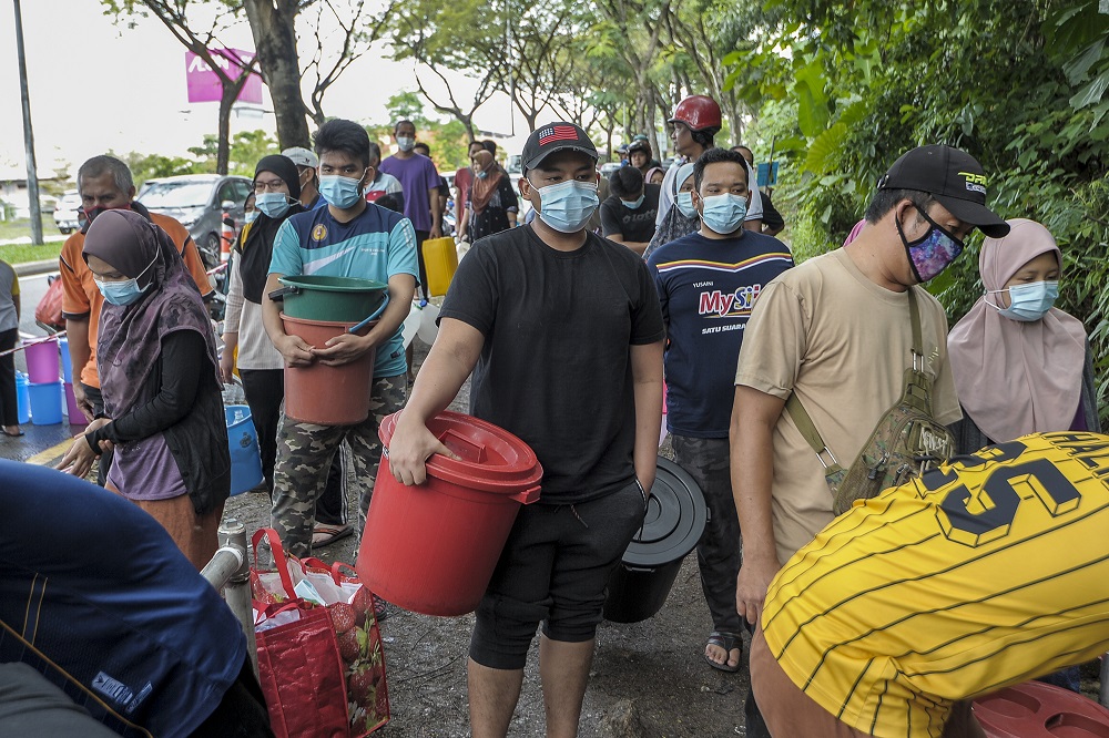 Air Selangor 75pc Water Supply Restored In Klang Valley As At 12 30pm Malaysia Malay Mail