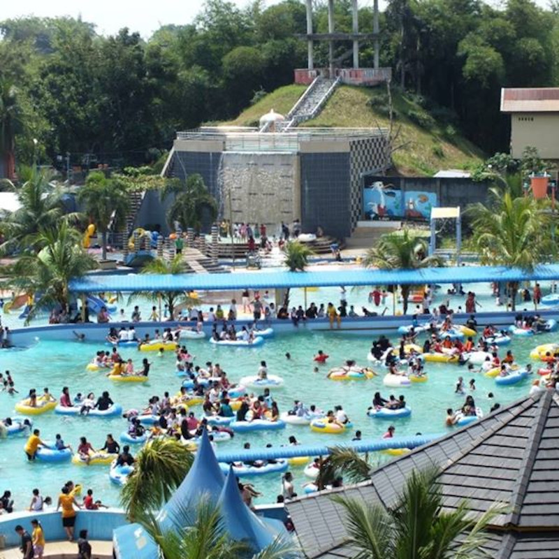 The water park is closed until further notice. — Picture from Facebook/Hairos Water Park