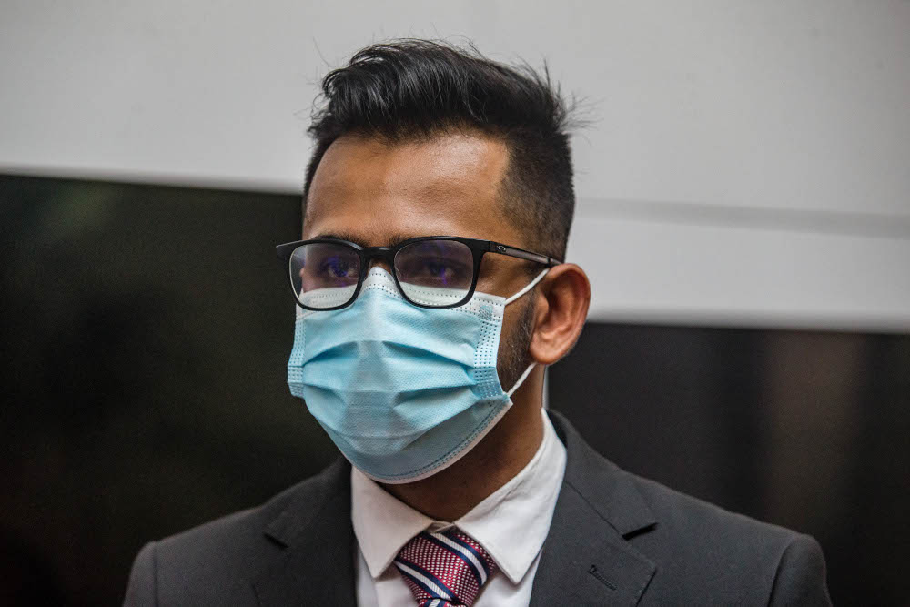 Lawyer Joshua Monghana Sundaram, 24, says sexual harassment in the legal profession remains a pressing issue despite the Malaysian Baru00e2u20acu2122s mechanism to address the problem in 2007, December 16, 2020. u00e2u20acu201d Picture by Firdaus Latif