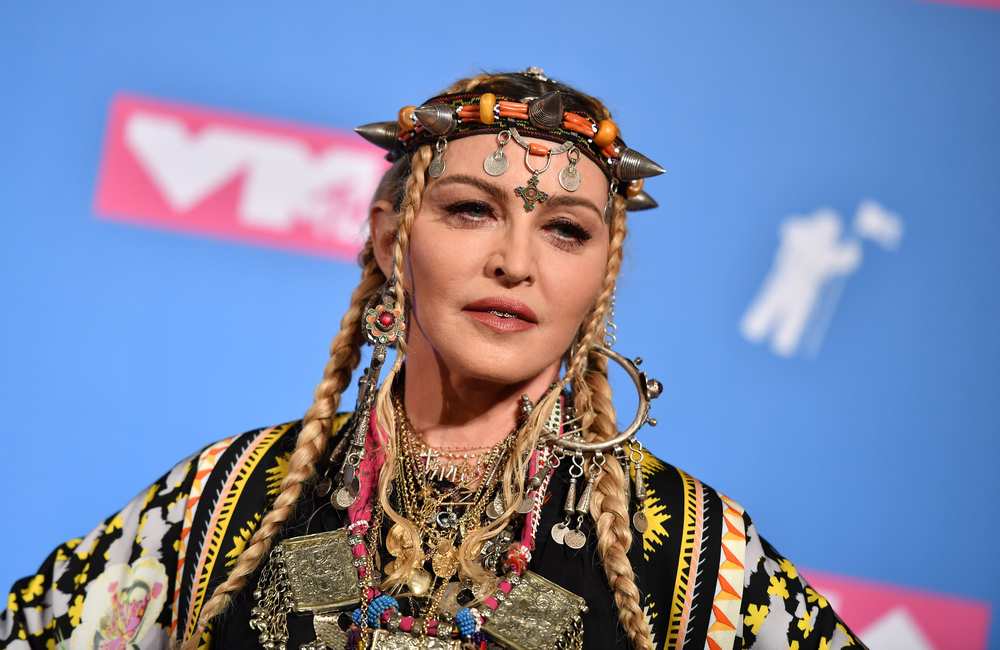 Madonna was in the middle of a world tour in France when she started feeling sick. — AFP pic