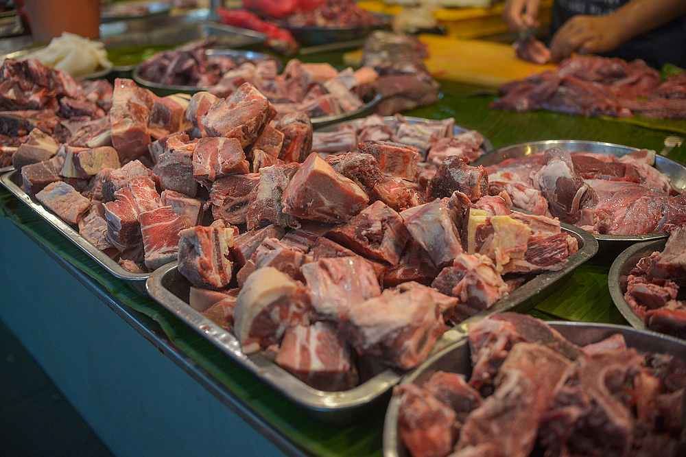 A halal meat at a market in Shah Alam December 31, 2020. u00e2u20acu201d Picture by Miera Zulyana