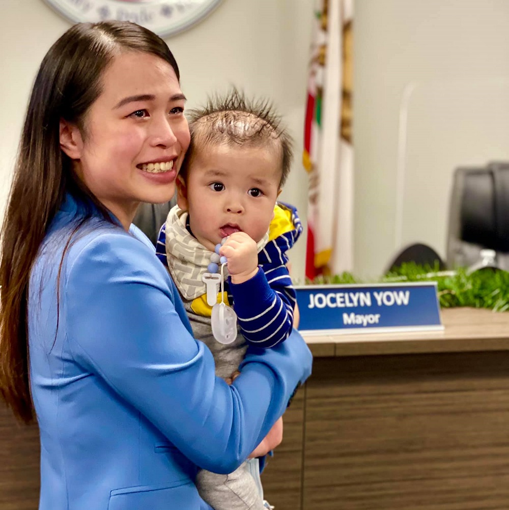 Jocelyn Yow was recently elected to head the city of Eastvale in California. — Picture via Facebook