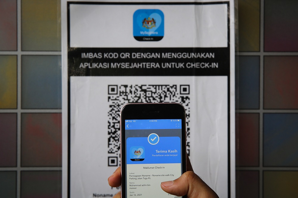 Nsc Checking In With Mysejahtera App Now A Must In High Speed Internet Areas From Today Malaysia Malay Mail