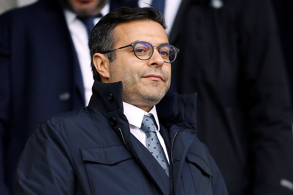 Leeds United chairman Andrea Radrizzani looks on from the stands during the Championship Play-Off with Derby County at Pride Park May 11, 2019. u00e2u20acu201d Reuters pic
