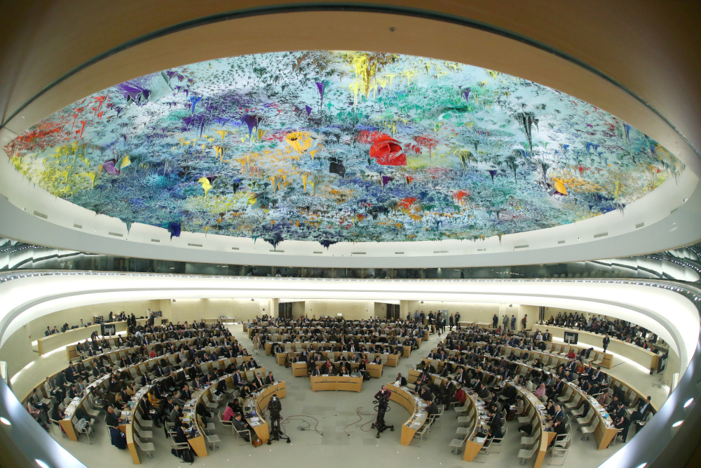 Overview of the session of the Human Rights Council at the United Nations in Geneva, Switzerland, February 27, 2020. u00e2u20acu201d Reuters pic 