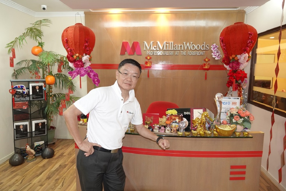 Liew hopes more Malaysian corporations will come forward to provide aid to those affected by natural disasters and the ongoing pandemic. — Picture courtesy of McMillan Woods Global