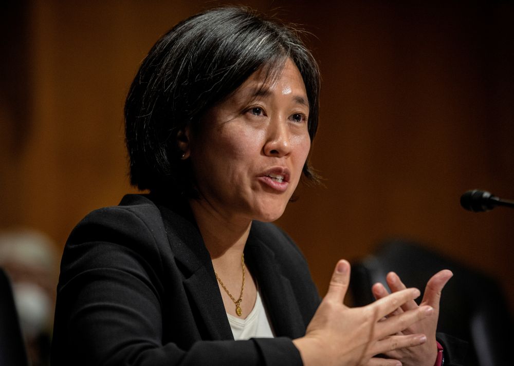 Katherine C. Tai addresses the Senate Finance committee hearings to examine her nomination to be United States Trade Representative, with the rank of Ambassador, in Washington, DC February 25, 2021. u00e2u20acu201d Reuters pic