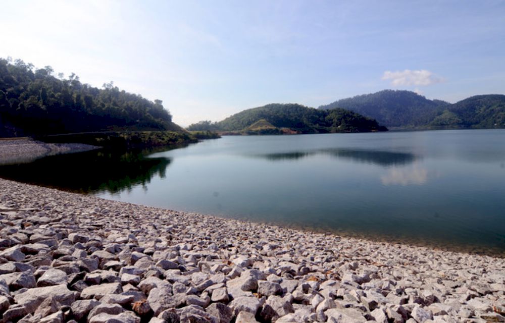 File picture of February 16, 2020 shows Mengkuang Dam located in Seberang Perai Tengah District. It is an important water catchment center for the people of Penang. u00e2u20acu201d Bernama pic