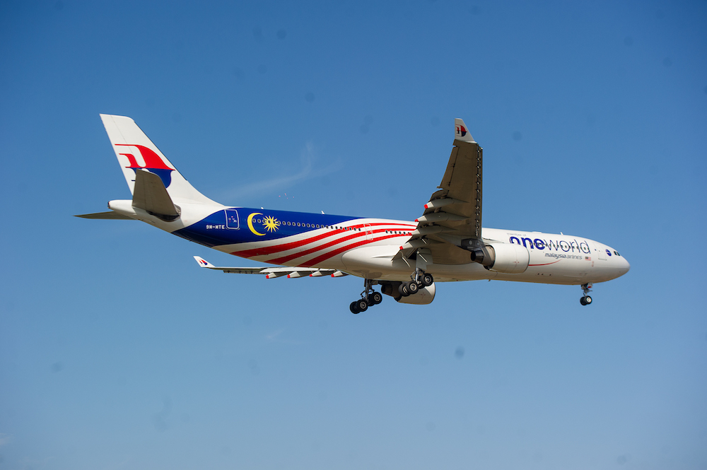The vaccines ferried in through flight MH604, operated by MABkargo Sdn Bhd (MASKargo), using a Passenger-to-Cargo (P2C) Airbus 330-300 plane arrives at KLIA Airport, February 21, 2021. u00e2u20acu201d Picture by Shafwan Zaidon