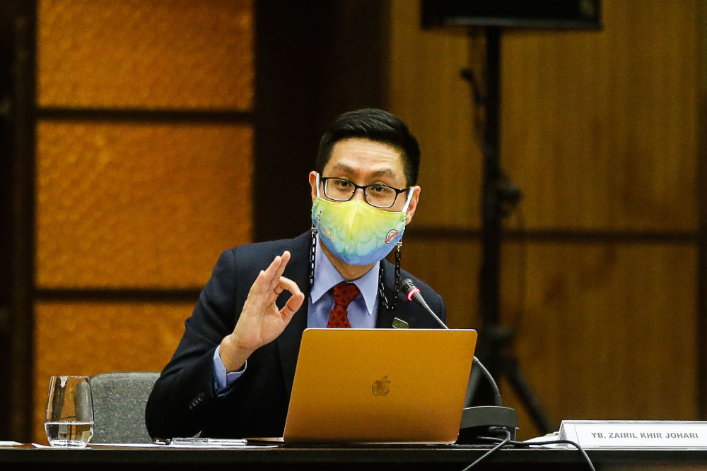 Zairil said the reasons given by the Appeals Board in setting aside the earlier approval for PSR’s environmental impact assessment are unacceptable. — Picture by Sayuti Zainudin