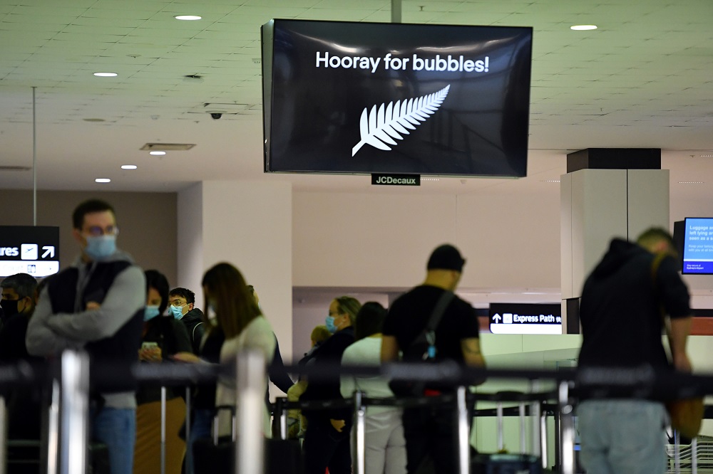 New Zealand and Australia opened up a so-called “travel bubble” in April. There have been periodic targeted suspensions since then due to small outbreaks in Australia. — AAP Image  Mick Tsikas  via Reuters