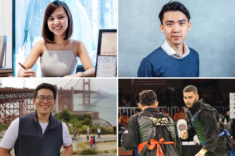 Clockwise from top left: Marilyn Chew, Jay Lim, Sheik Farhan and Chia Jeng Yang, who are on Forbes' 30 Under 30 Asia list for 2021. u00e2u20acu201d Pictures courtesy of Marilyn Chew/Jay Lim/Sheik Farhan/Chia Jeng Yang via TODAY