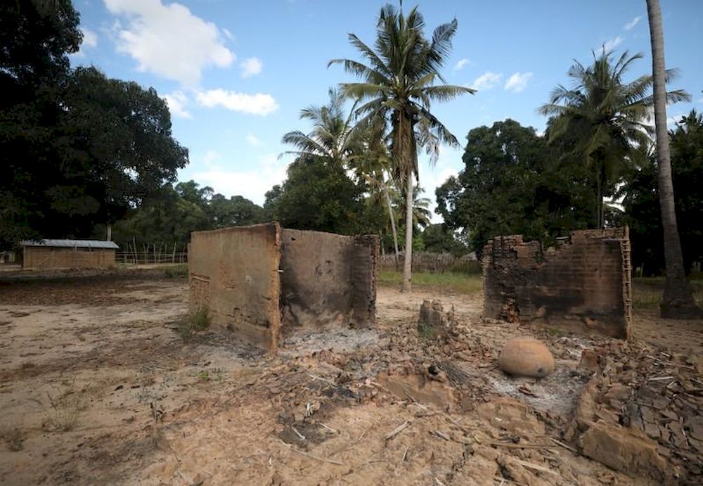 Burnt-out huts are seen at the scene of an armed attack in Chitolo village, Mozambique, July 10, 2018. u00e2u20acu201d Reuters pic