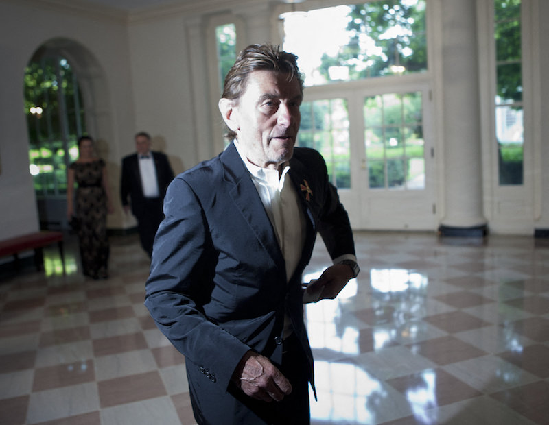 In this file photo architect Helmut Jahn arrives at the White House June 7, 2011 in Washington, DC. u00e2u20acu201d AFP pic