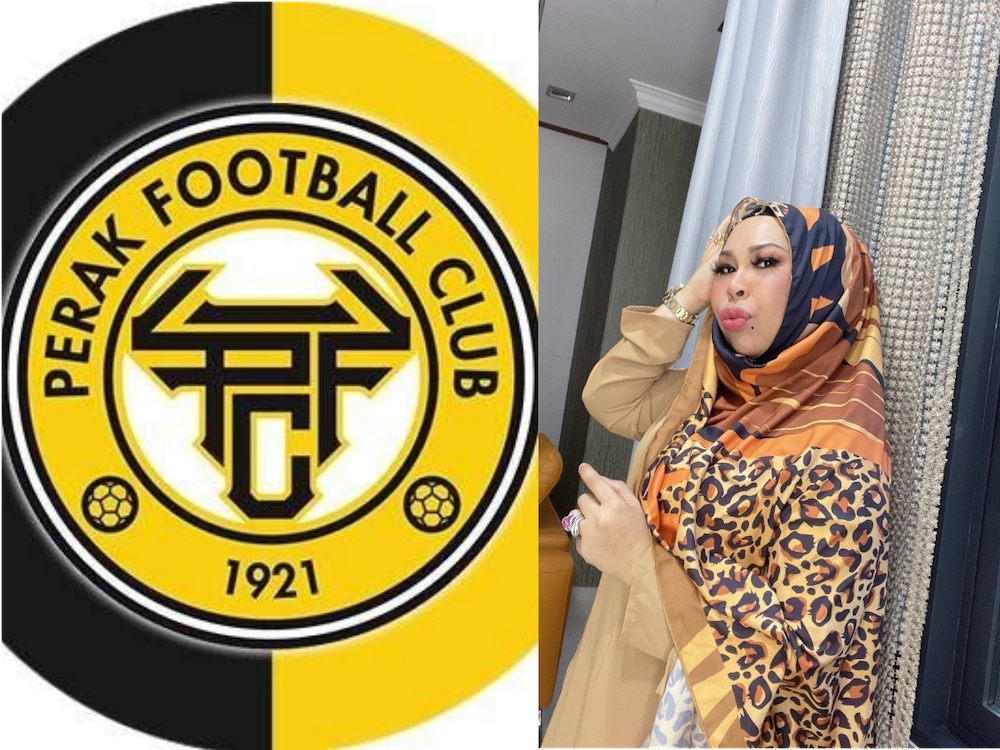 Cosmetic tycoon Datuk Seri Vida has shown interest in taking over local football club, Perak FC. u00e2u20acu201dPhoto courtesy of Instagram and Facebook/ Dato Seri Vida and Perak FC