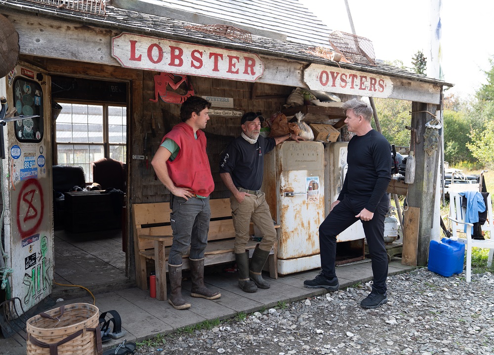 Ramsay went to Maine, famous for being the lobster capital of the world, to learn about what it takes to fish for the prized seafood. — Picture courtesy of National Geographic