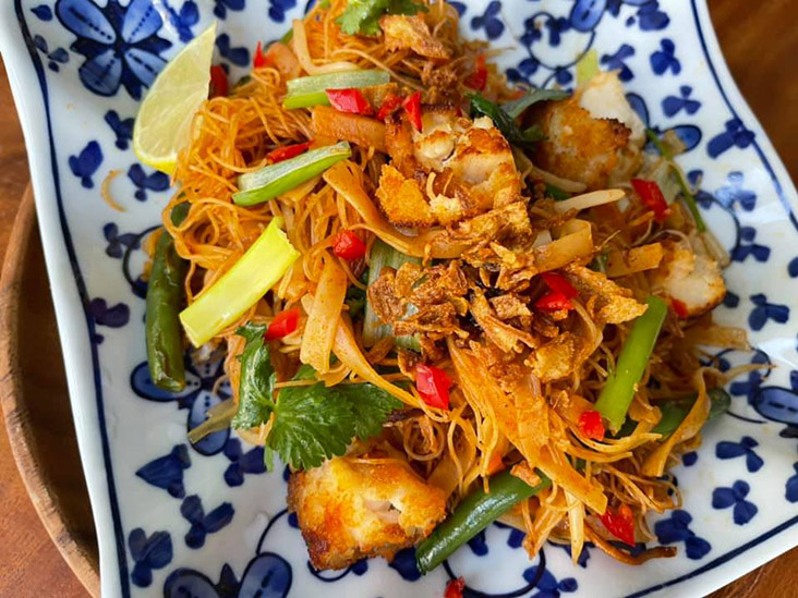 Various entries with recipes have been submitted like this this dish that uses fried noodles, fish fingers and Korean gochujang sauce  — Picture courtesy of Rolf Cook On Budget Facebook group