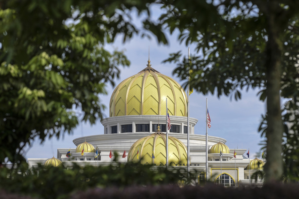 A general view of Istana Negara in Kuala Lumpur. — Bernama pic 