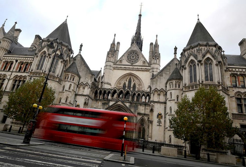 A general view of the Royal Courts of Justice, more commonly known as the High Court, November 2, 2020. u00e2u20acu201d Reuters pic