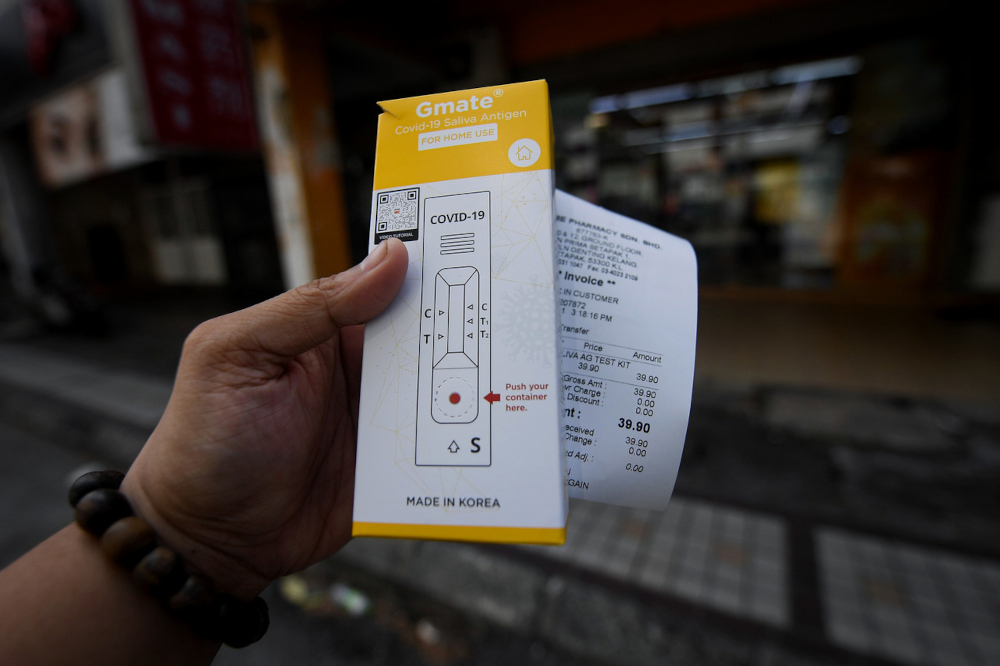 Deputy Minister Datuk Rosol Wahid said based on feedback from the public, the test kit price is a burden especially to the low-income groups and families with many children. — Bernama pic