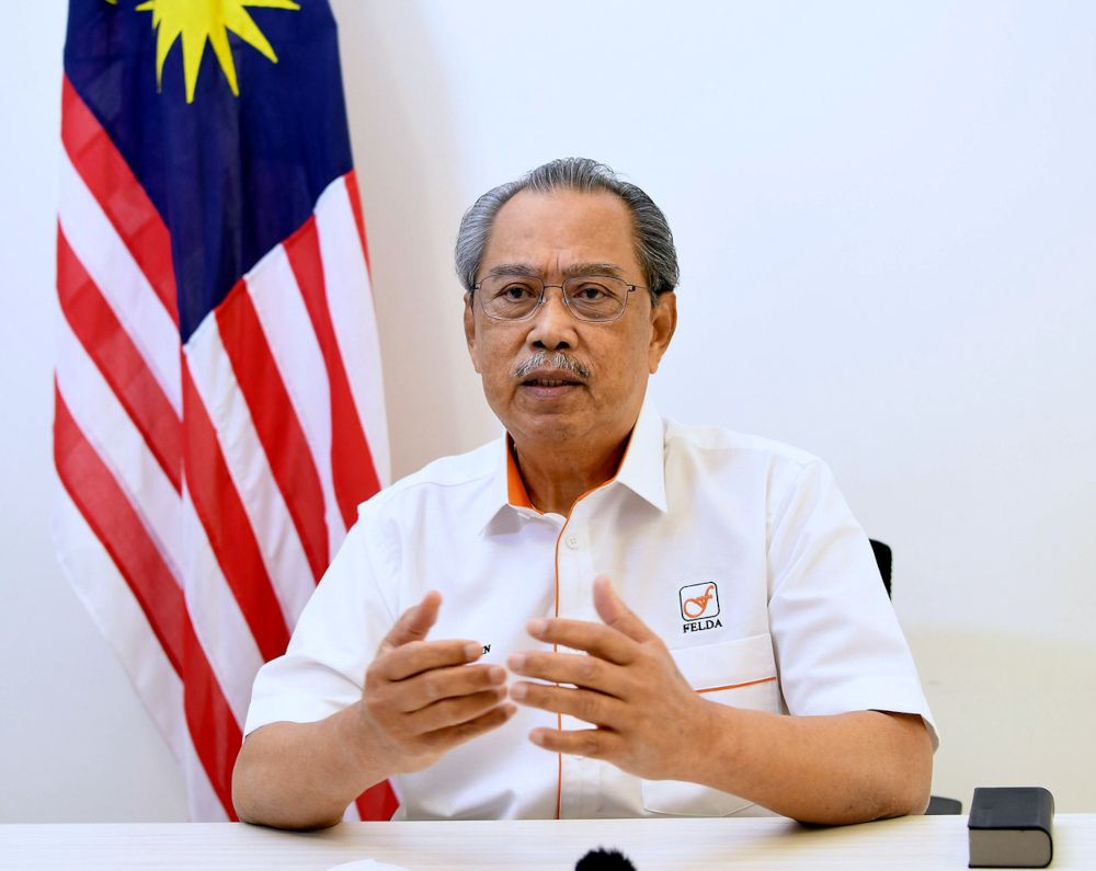 Prime Minister Tan Sri Muhyiddin Yassin, who is also chairman of the National Security Council, said the latest version of DKN 2021-2025 has taken into account the threats of Covid-19 and all strategies to tackle it. — Bernama pic