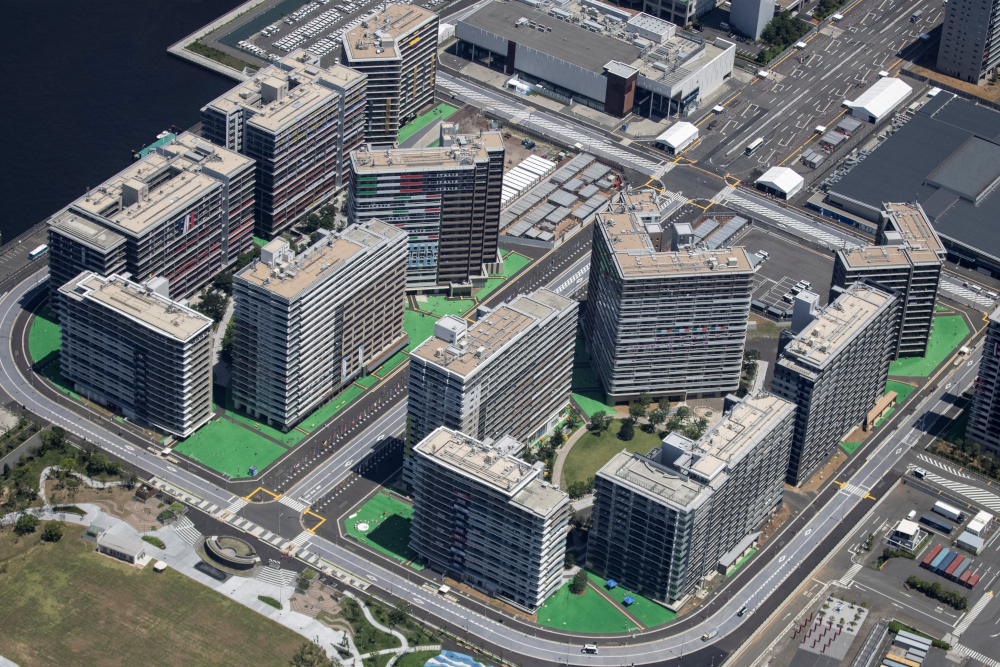 This aerial photo shows the Olympic and Paralympic Village ahead of the Tokyo 2020 Olympic Games in Tokyo July 19, 2021. u00e2u20acu201d AFP pic 