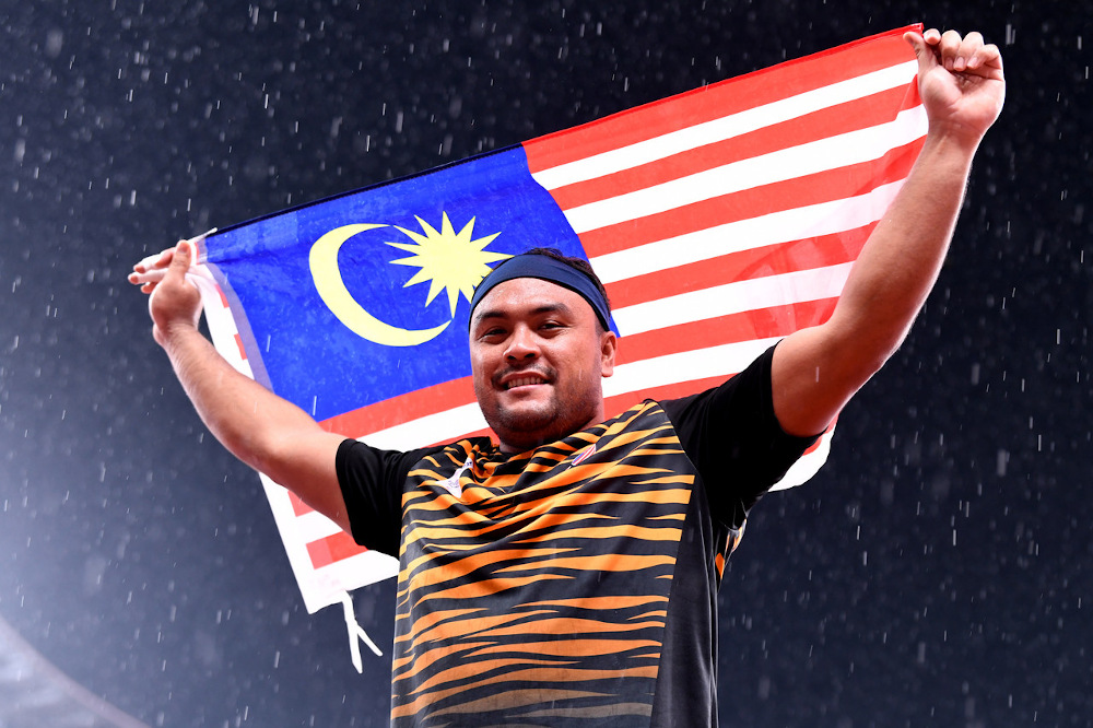 Malaysiau00e2u20acu2122s Paralympic shot putter Muhammad Ziyad Zolkefli competed in the F20 shot put event (learning difficulties category) at the Tokyo 2020 Paralympic Games at the Olympic Stadium August 31, 2021. u00e2u20acu201d Bernama pic