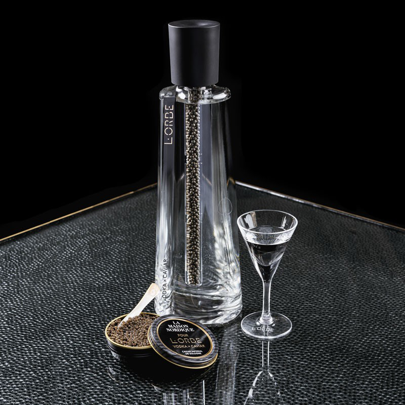 Pernod Ricard’s L’Orbe vodka is infused with caviar from La Maison Nordique. — Picture courtesy of Maison Nordique via ETX Studio