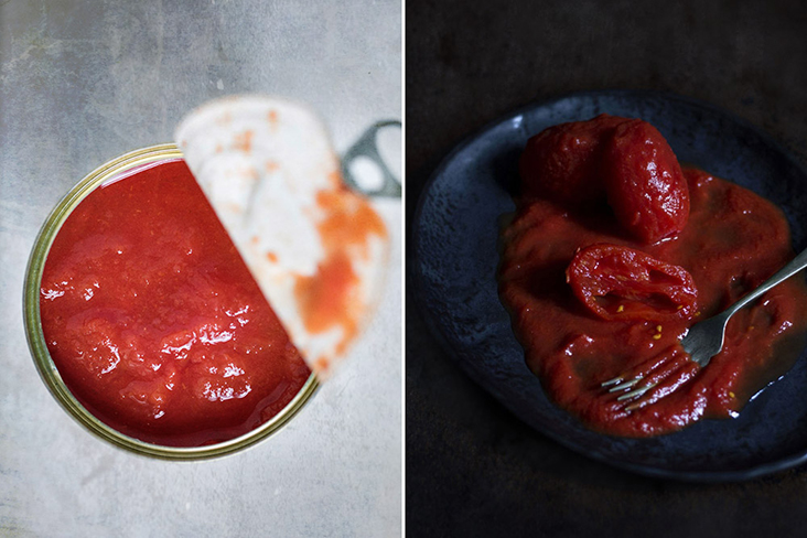 Be it tomato paste, tomato purée or whole tomatoes, a little goes a long way in this 'ragù.'