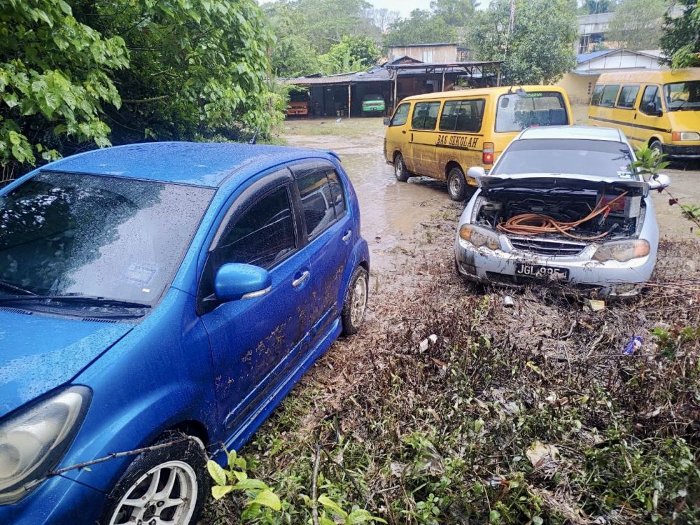 The aftermath of a pre-dawn flash flooding early this morning at a village along Jalan Denai Utama, Kempas in Johor Baru September 30, 2021. u00e2u20acu201d Picture courtesy of the Johor Fire and Rescue Department