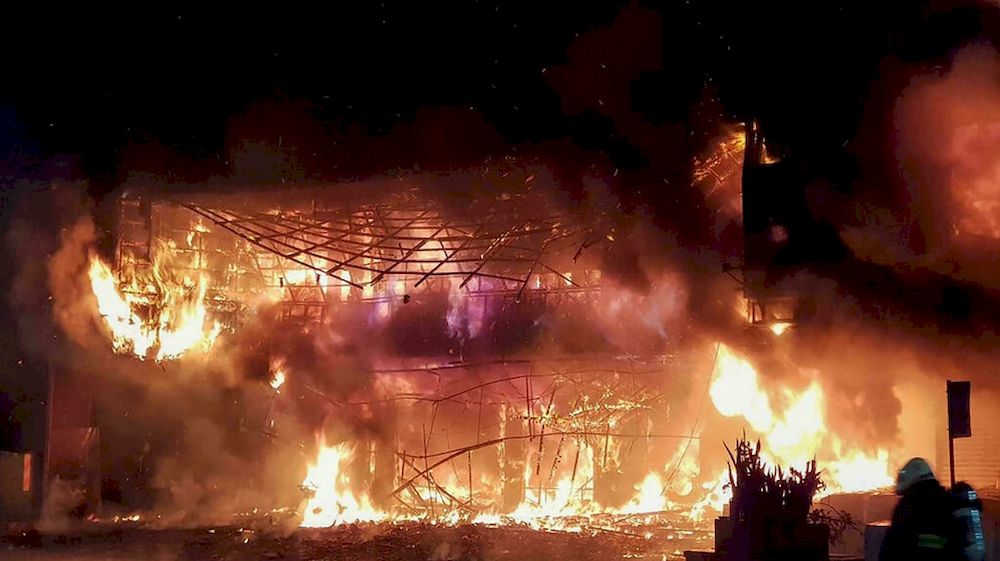 The inferno broke out in a dilapidated 13-storey mixed-use building, raging through multiple floors. u00e2u20acu201d Handout Kaohsiung Fire Department/AFP pic