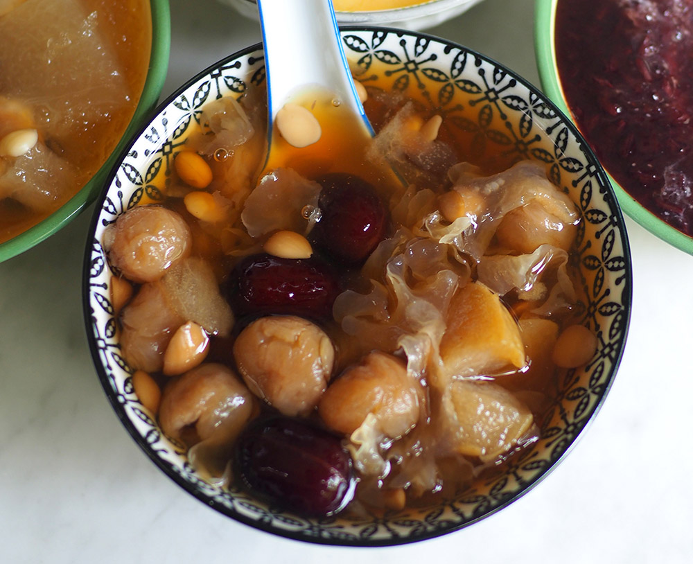 Cool down with a bowl of goodness with their golden pear 'cheng teng'.