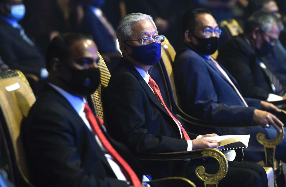 Prime Minister Datuk Seri Ismail Sabri Yaakob at the rebranding ceremony of the Human Resources Development Corporation in Kuala Lumpur, December 2, 2021. u00e2u20acu201d Bernama pic 