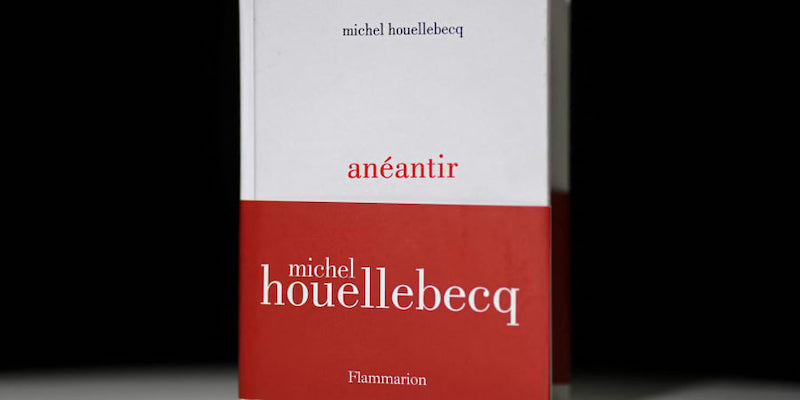 The new novel book of French writer Michel Houellebecq ‘Aneantir’ is pictured in Paris. — AFP pic