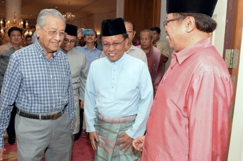 Shafie Apdal said he had not even allowed Bersatu to enter Sabah when Dr Mahathir Mohamad was chairman of the party. u00e2u20acu201d Bernama pic