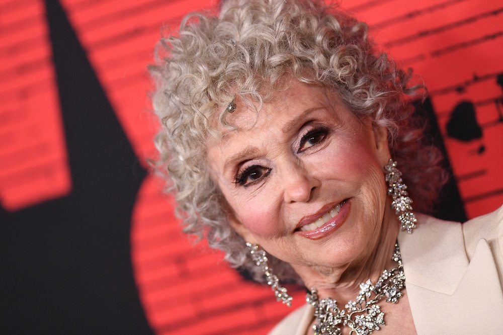 Actress Rita Moreno at the premiere of Steven Spielberg's ‘West Side Story’ at the El Capitan Theatre in Los Angeles. ― AFP pic