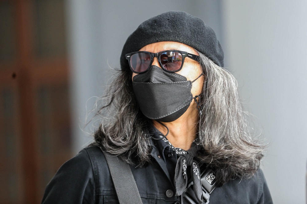 Activist Fahmi Reza is pictured at the Kuala Lumpur High Court February 10, 2022. u00e2u20acu2022 Picture by Hari Anggara