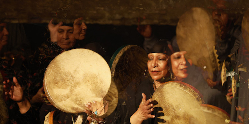 Zar musicians and healers performing their ritual in Egypt's capital Cairo. u00e2u20acu201d AFP pic