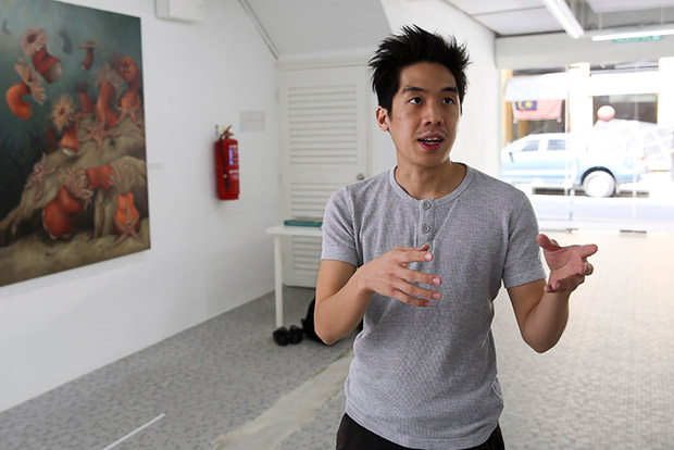 Artist Mark Tan had his debut solo exhibition Arrangements at OUR ArtProjects earlier this year.