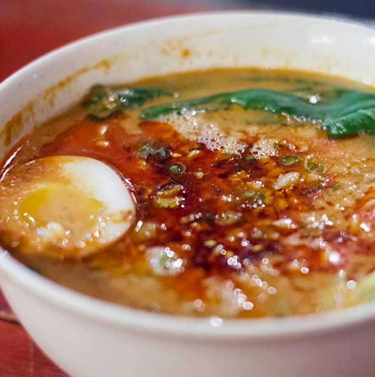 Spicy and nutty tantanmen