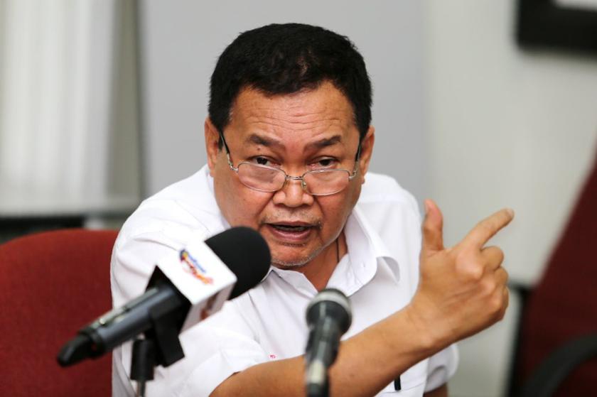Perkasa's Datuk Ibrahim Ali said it was wrong for Najib to suggest that Malays will become destitute without Umno, as the Malays have already become destitute. — Picture by Choo Choy May