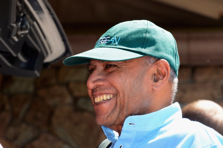 Ananda Krishnan arrives for the Allen & Company Sun Valley Conference on July 10, 2012 in Sun Valley, Idaho. u00e2u20acu201d AFP pic