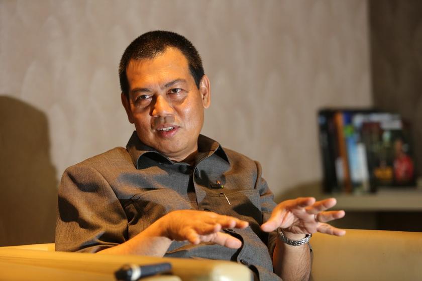 IRDA chief executive Datuk Ismail Ibrahim speaking to The Malay Mail Online at a recent interview in Johor. u00e2u20acu201d Picture by Choo Choy May
