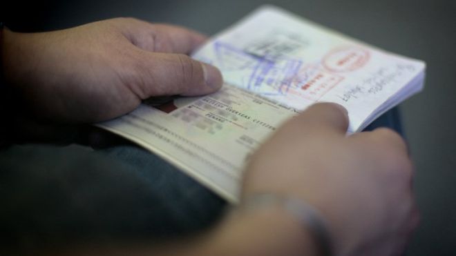 The ‘MyOnline Passport’ enables people to have the option to renew their passport online. — AFP pic